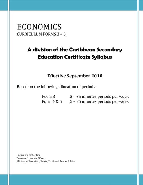 Economic research paper