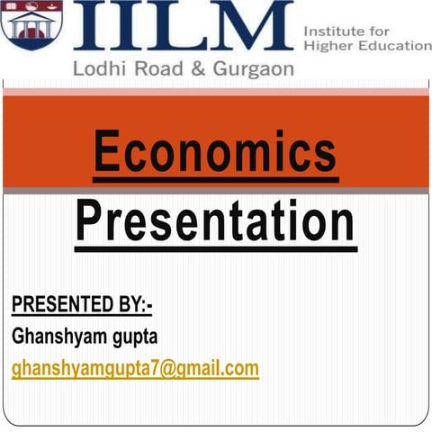 Economics presentation