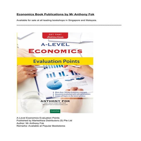 Economics Tuition in Singapore | PDF