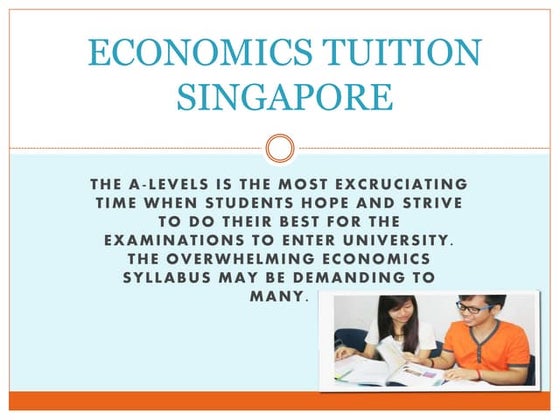 Economics Tuition Singapore presentations