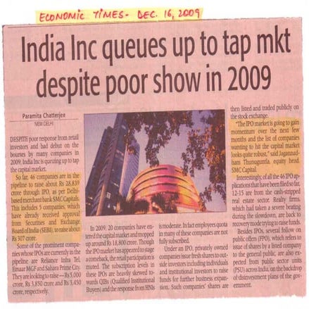 Economic Times   Dec 16, 2009