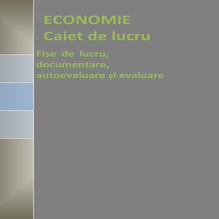 Economie caiet de_lucru