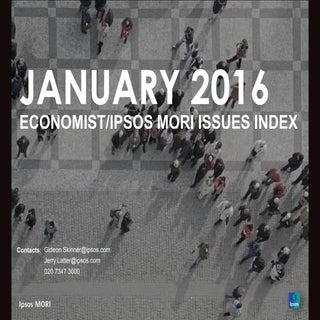 Economist / Ipsos Mori Issues Index...