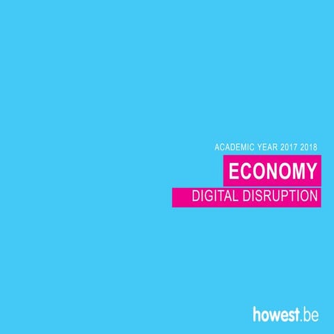 Economy and digital disruption 2017