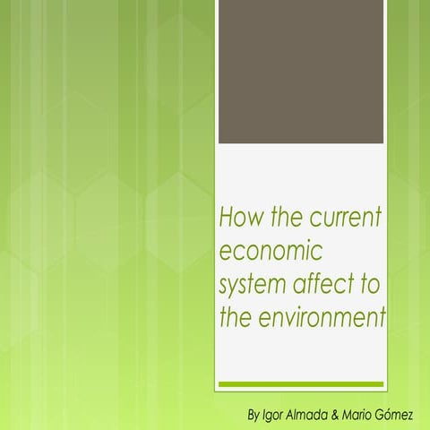 Economy and enviroment(1)