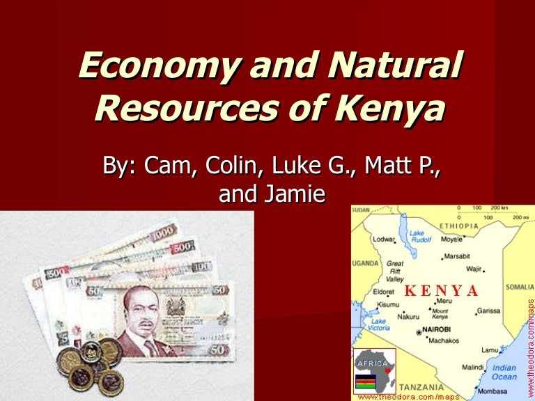 Economy and natural resources of kenya