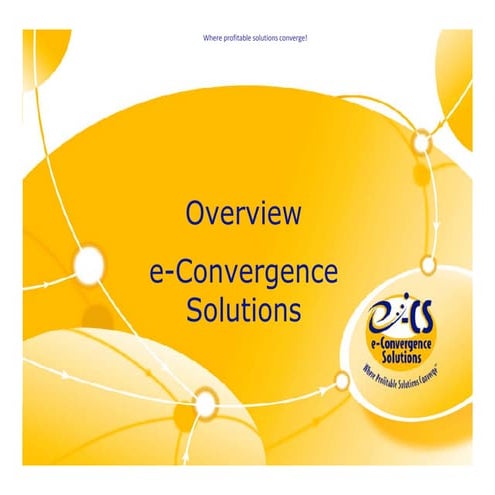 E Convergence Solutions