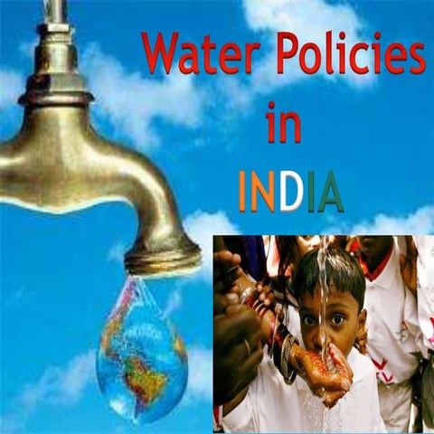 Water Policies in India