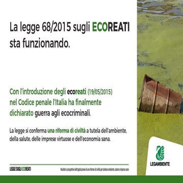 Ecoreati nel codice penale