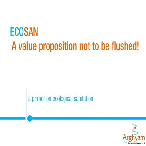 Ecosan advocacy Presentation
