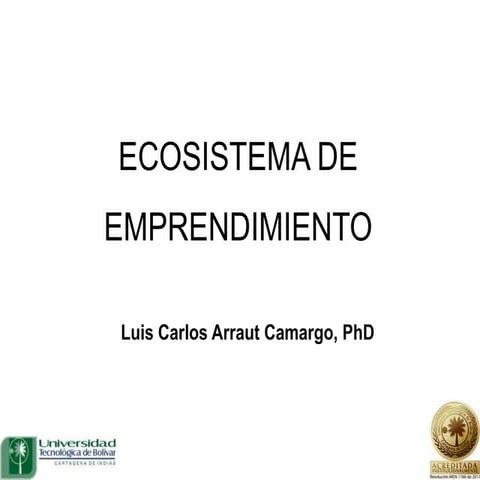 Ecosistema de emprendimiento