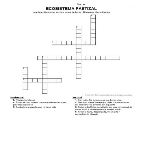 Ecosistema pastizal final