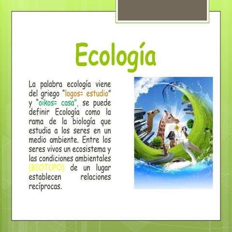 Ecosistema power point | PPTX