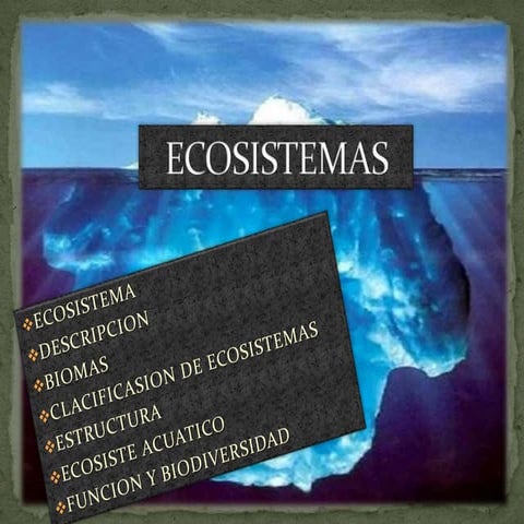 Los ecosistemas | PPTX