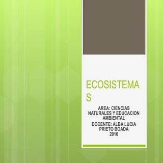 Ecosistemas