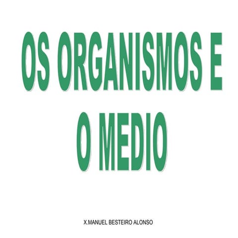 Ecosistemas bio 4º