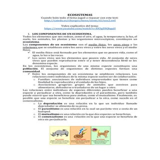 Ecosistemas (empezando)