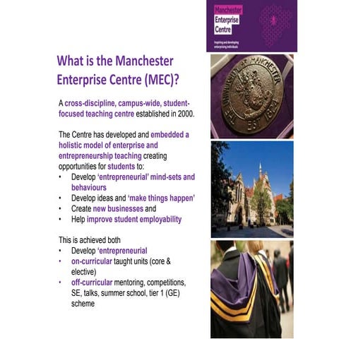 What is the Manchester Enterprise Centre (MEC)?