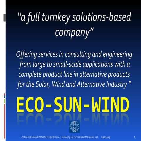 Eco Sun Wind