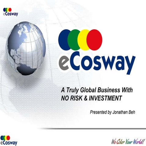 E cosway business collateral 30-07-2011 | PPTX