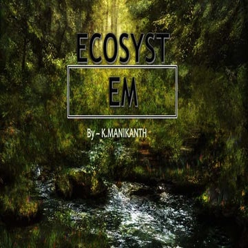 Ecosystem