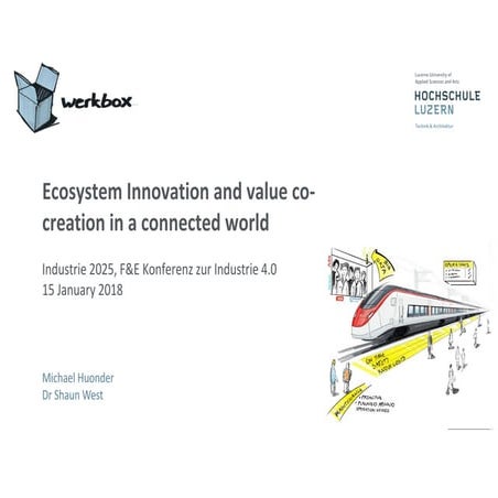 Ecosystem Innovation and value co-creation in a connected world
