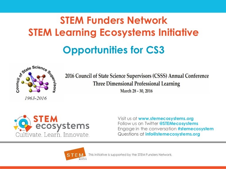 STEM EcoSystem Overview
