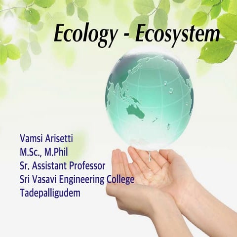 Ecosystem PPT.     .                    .