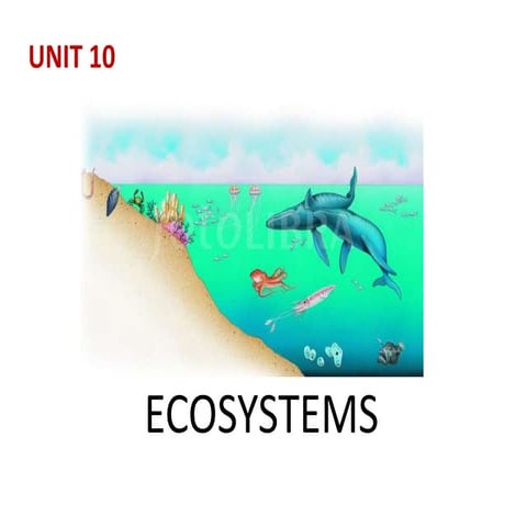 Ecosystems