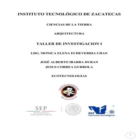 Proyecto de eco tecnologia 