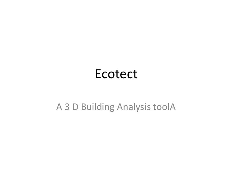 Ecotect