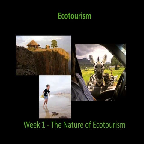 Ecotourism