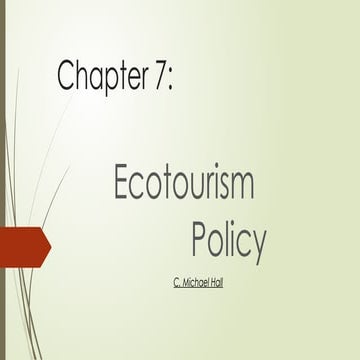 Exploring Eco-Tourism: Travel with a Purpose part 2