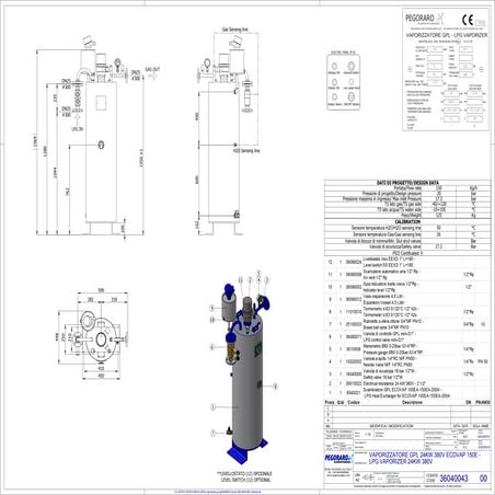 Ecovap 300 kg elettrico - Ecovap 300 kg electric | PDF