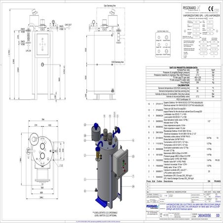 Ecovap 750 kg elettrico con quadro eexd - Ecovap 750 kg electric with ...