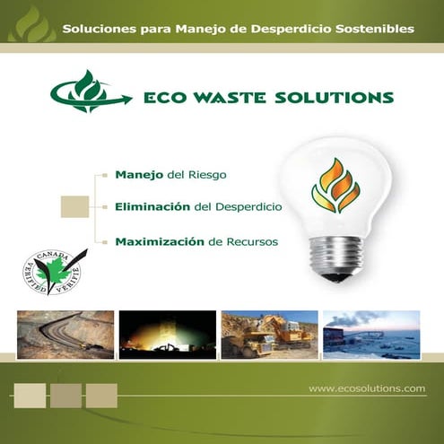 Eco Waste Solutions for the Natural Resource Industry - Spanish
