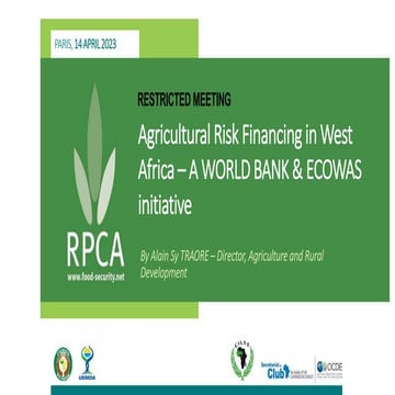 'African Risk Capacity: structure, operations, success stories and ...