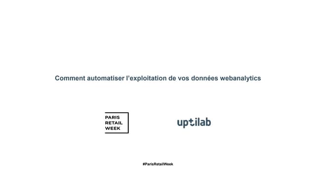 Comment automatiser l'exploitation ...