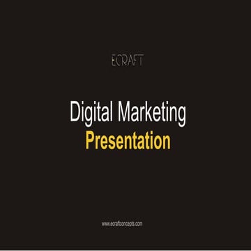 Digital marketing presentation 
