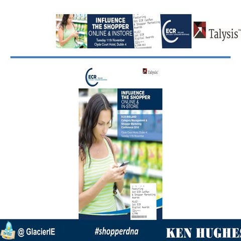 Ken Hughes and morning presentations at ECR Ireland Category Management Shopp...