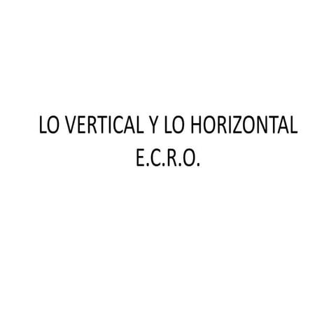 Ecro y espiral