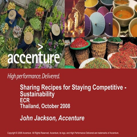 Sharing Recipes for Staying Competitive – Sustainability