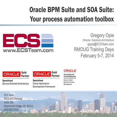 Automate Social Media Feedback with Oracle BPM Suite