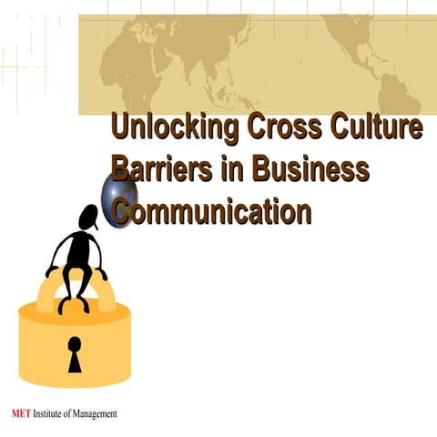 Unlocking Cross Culture Barriers in Business Communication