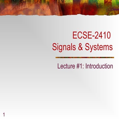 Ecse 2410