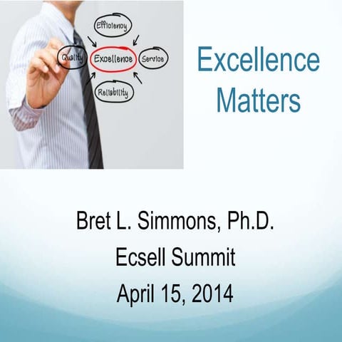 How to Achieve Excellence | PPSX