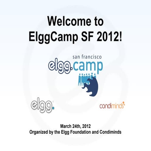 'ElggCampSF Intro' Brett Profitt #ECSF