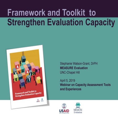 Framework and Toolkit to Strengthen Evaluation Capacity