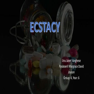 Ecstacy ppt