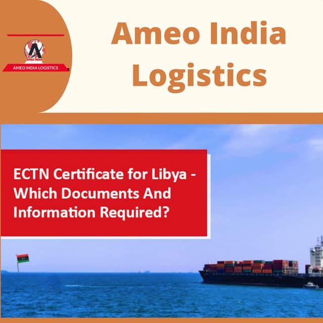 ECTN Certificate for Libya Which Documents And Information Required PDF